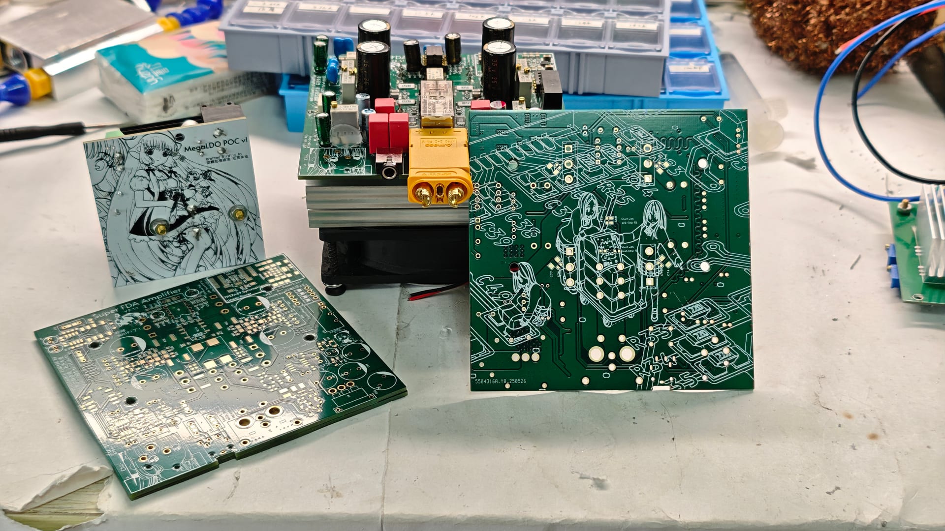 Super FDA - A 200W Fully Differential Class AB Amplifier with -135dB THD